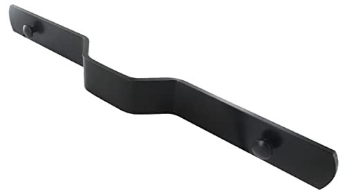 Barre de Sécurité Noire - Aluminium - Longueur 430 mm - Anti-effraction fenêtre Volet Battant - Protégez votre maison contre le Cambriolage - Facile à Installer et Robuste - Fabrication française