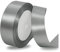 Satinbands Silber 25mm Breit, 23 Meters Grau Geschenkband Schleifenband für Geschenkverpackungen, DIY-Basteleien, Blumensträuße, Schleifenherstellung, Geburtstags- und Hochzeitsdekorationen