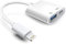 Lightning auf USB Kamera Adapter mit Ladeanschluss, MFi zertifiziertes USB 3.0 OTG Dongle Cord für iPhone 14 13 12 11 X XS XR 8 7, iPad auf USB Flash Drive, Kartenleser, Klavier, U Disk