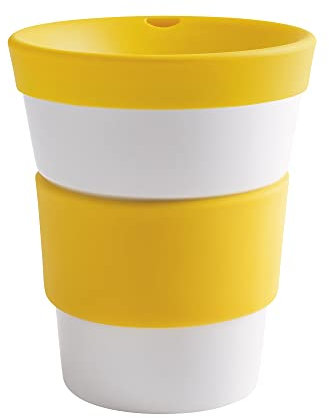KAHLA 23H200A44001C cupit Becher 0,35 l sunny yellow To Go Becher aus Porzellan