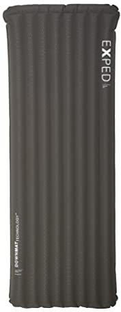 Exped Dura 8r Mw Schwarz - Daunen Strapazierfähige extrawarme Expeditions-Schlafmatte, Größe 183 cm - Farbe Charcoal