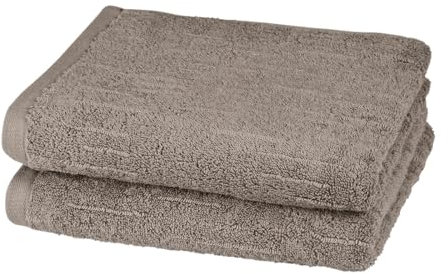 Ross Premium Uni Handtücher Boucle Flanell, Handtuch 50x100 cm