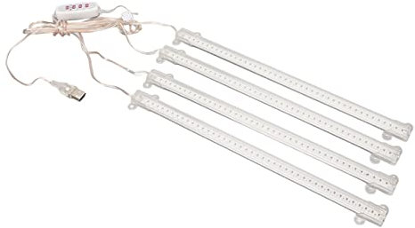 Ghzste Plant Grow Light 4 Heads USB Plug Dimmable Timer Function Full Spectrum LED Grow Light for Indoor Home Succulent (Sun Light 4000K 168LEDs)