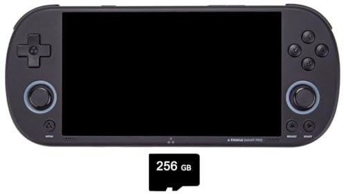TRIMUI Smart PRO HD Console di Gioco Arcade Portatile, Console di Gioco Portatile retrò con Schermo IPS da 4,96 Pollici per Bambini E Adulti, 256G con 14300 Giochi