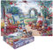 2000-Teiliges Puzzle - Mittagessen im Garten für Erwachsene, Ölgemälde-Motiv, Lunch-Puzzle