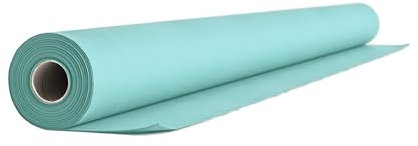 AROBA 1x Airlaid Tischdeckenrolle (Hellblau, 1,2 m x 24 m) - Stoffähnliche Tischdecke - Hochwertige Tischtuchrolle für Hotel, Catering, Geburtstag, Restaurants, Kommunion, Taufe