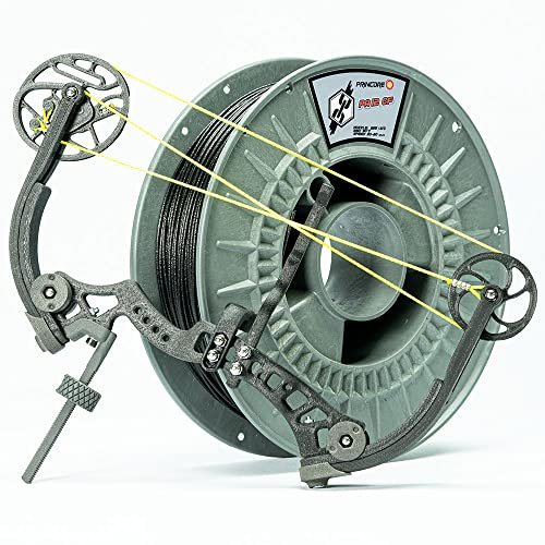 PRINCORE Nylon PA12 CF Carbon, Kohlefaser Filament 1,75mm, Schwarz (900, Gramm)