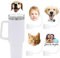 Personalized Stanley Straw Cover, Custom Silicone Straw Topper for Stanley Cups, 30 & 40 Oz TumblersReusable Straw Tips Protectors, 10mm/0.4in Straws (Custom)