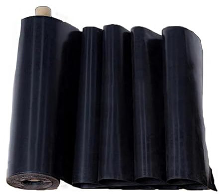 SUBLXPoten Liner Piscina Película plástica Impermeable for Estanque de Peces, película antifiltración, Tela for Obra de construcción(1.5mx6m,Thickness 0.15mm)
