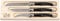 Laguiole Style de Vie Gemüsemesser-Set Premium Line, 3-telig