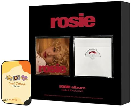 ROSÉ (BLACKPINK) Album - rosie Retail Exclusive ver.+Pre Order Benefits+BolsVos Exclusive K-POP Giveaways Package