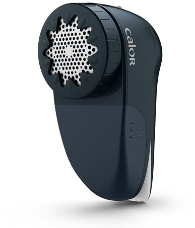 Calor Rasoir anti-peluches rechargeable, Grille en acier inoxydable pour des résultats rapides, Câble de charge USB universel JA7002C0, Bleu Trust