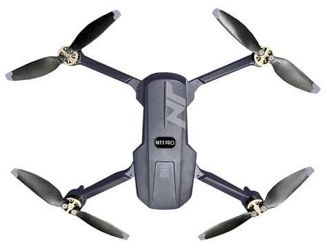 NAFYRE N11 PRO GPS Drohne mit Kamera für Erwachsene 4K UHD, 90 Min lange Flugzeit, lange Kontrollstrecke, Auto Rückkehr, Automatisches Folgen, bürstenloser Motor, 5G FPV RC Quadcopter für Anfänger