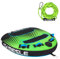Mesle Pack Bouée Tractée Vapor avec Corde, 2 Personnes, Gonflable Bouée Bateau & Jet Ski Nautique, Bouée Tractable Nautique pour Enfants & Adultes
