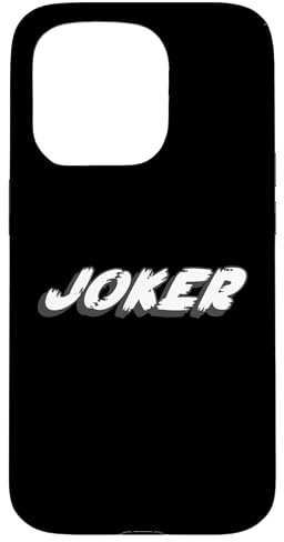 Joker | A funny person Comedian villain Clown Case for iPhone 15 Pro