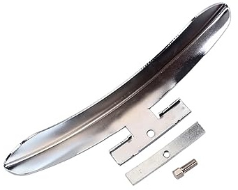 Zinklegierung Banjo Ha15 Einbeinig Armlehne aus Banjos | Spiegelglanz in Silber, Restaurierung Alter Modelle, Passendes Zubehörteil für Instrument