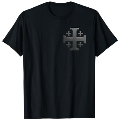 Templer Ritter: Jerusalem Kreuz T-Shirt
