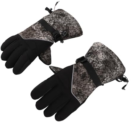 ACOGEDO Pair Battery Powered Heated Gloves with Touchscreen Compatibility and 3 Temperature Settings for Skiing and Cycling