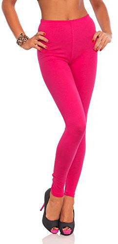 FUTURO FASHION - Legging Long pour Femme - Coton Doux - Grandes Tailles