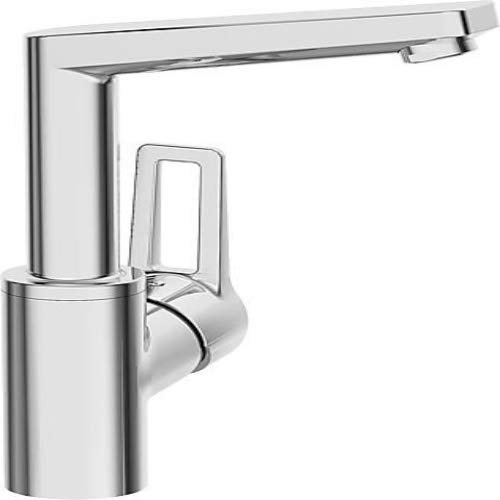 Hansa 09552205 Twist Waschtischarmatur mit hohem Auslauf ohne Ablaufgarnitur C
