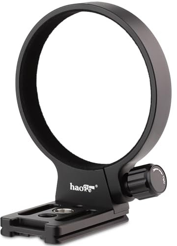 Haoge LMR-SM140 Objektivstativfuß für Sigma 100–400 mm f/5–6,3 DG OS HSM Zeitgenössisches Objektiv mit eingebauter Arca Swiss Typ Schnellwechselplatte
