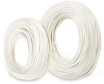 Mica High Temperature Wire -60~450 Degree C,Strands of Nickel plated copper wire,Insulation by Mica and Fiberglass,used in harsh environments (AWG18 10Ft)