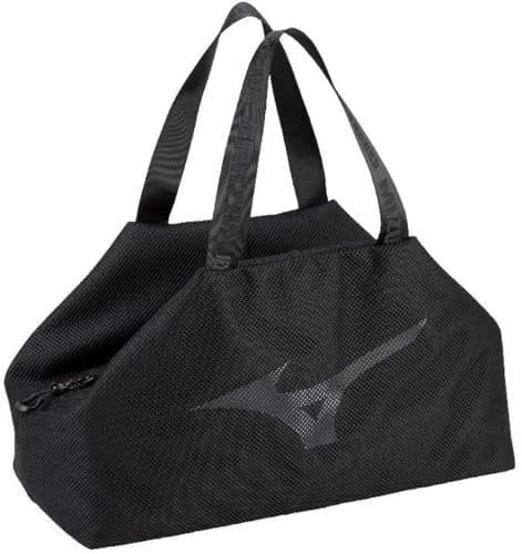 Mizuno Unisex Reisetasche aus Netzstoff 22, Sumi/Schwarz, NS