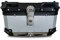 BigKing Motorrad Heckbox,Professionelle CNC Aluminiumlegierung Aufbewahrungsbox Universal Top Case (Silber-, 32L)
