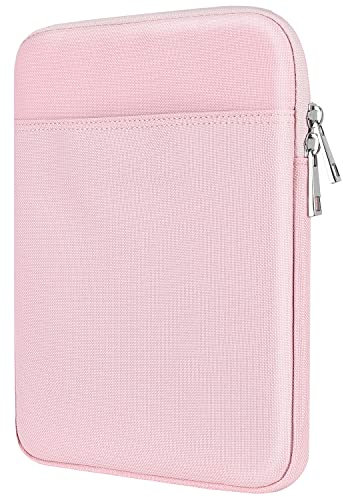 TiMOVO 9-11 Sac de Tablette pour iPad 11 Pouces A16 2025, iPad 10ème Gén. 10,9, iPad 10,2, iPad Air 11 Pouces/5e/4e Gén. 10,9, Galaxy Tab A9 Plus 11, Sac pour Smart Keyboard, Rose