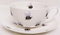 Rainbow Decors Ltd Bees Cup & Saucer Fine Bone China Cappuccino 12.5 oz Bumble Bee Large Cup & Saucer Hand Decorated in UK, Yellow