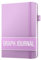 Notizbuch a5 kariert for writing | 150 Seiten, 120 g/m² dickes Papier mit Haftnotizen, Stifthalter, Gummiband, (V)-Leder-Hardcover | Scribbles That Matter notizbuch kariert, 5,75 x 8,2 Zoll