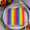 40Stück Servietten Regenbogen, Regenbogen Servietten für Taufe, Kinder Geburtstag, Babyparty, Konfirmation Kommunion Tischdeko, Mädchen Regenbogen Party Deko