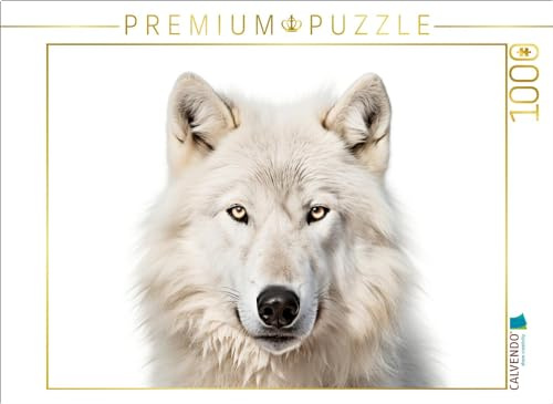 CALVENDO Puzzle EIN Motiv aus dem Kalender Only White Animals | 1000 Teile Lege-Größe 64 x 48 cm Foto-Puzzle für glückliche Stunden