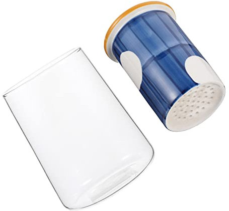 Ciieeo Besteckschale Aus Keramik Löffel Gabelhalter Speicherhalter Mehrzweck-küchenorganisator Besteckhalter Wäscheständer Korb Behälter Für Küchenutensilien Glas Messerhalter Essstäbchen