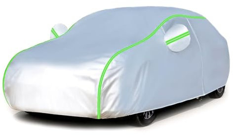 Wetterfeste Auto-Abdeckung Autoabdeckung für Nissan Micra III C+C Convertible(2005-),Wetterfeste, Staubdicht, Kratzfest, UV-Schutz, abdeckplane Auto Winter & Sommer langlebige Autoabdeckung