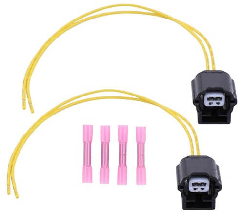 Kennzeichenleuchte Stecker Kabel Kennzeichenbeleuchtung Adapter Kabelsatz Nummernschild Kennzeichenlicht Kabelbaum für Laguna 2 Master 3 Megane 2 Trafic 3 Twingo 2 Vel Satis Wind Forfour 453 Fortwo