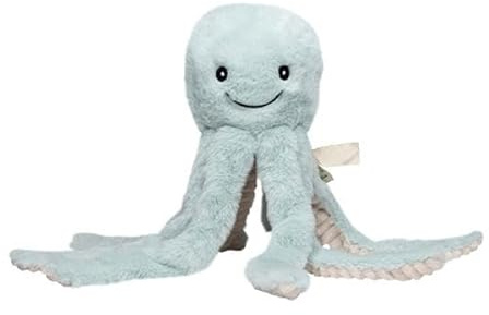 Duckshop RecycelOctopus - grün - Kuscheltier I Stofftier I Plüschtier I Geschenk für Kinder