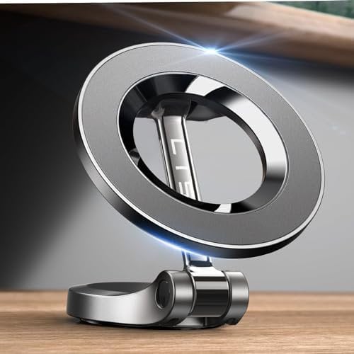LISEN for Magsafe Car Mount, Ultra Magsafe Car Phone Holder, Universal Magnetic Dashbord Phone Holder for Cars, Magnetic Phone Car Mount Holder for iPhone 16 Pro Max 15 14 13 12 with Magsafe Case