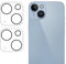 Trimming Shop Camera Lens Protector Compatible For iPhone 13 & iPhone 13 Mini 9H Tempered Glass, Anti-Scratch, Ultra-thin, Anti-Shatter, HD Clear, Anti-Fingerprint, Case Friendly, Black, Pack of 2