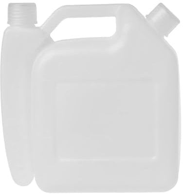 GIFYYM Oil Mix Bottle | 1.5L Measuring Oil Additive Bottle - Portable Chainsaw Oil Can, Motor Oil Measuring Container for Chain Saw Brush Cutter, Trimmer, duall Cans for fuell and Chain Oil