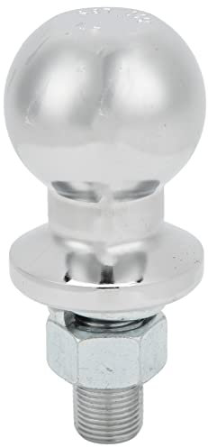 Sfera per Gancio di Traino, Sfera per Rimorchio 2 Pollici in Acciaio Cromato 2 Pollici Sfera per Rimorchio 2 Pollici 3500LBS per Rimorchio Roulotte