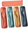 4 Set Reusable Travel Cutlery - Portable Plastic Knife, Fork, Spoon Set for Lunch Box, Picnic, Work or Daily Use