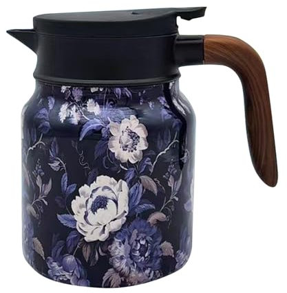 Termo de acero inoxidable 316 con diseño elegante, infusor de té, hervidor de cerveza casera NyC664 (A, talla única)