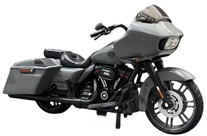 Miniatur Motorfahrzeug Modelle 1/18 Für Harley-Davidson 2018 CVO Road Glide Edition Motorradmodell Überraschungsornamente Druckguss-Nachbildung