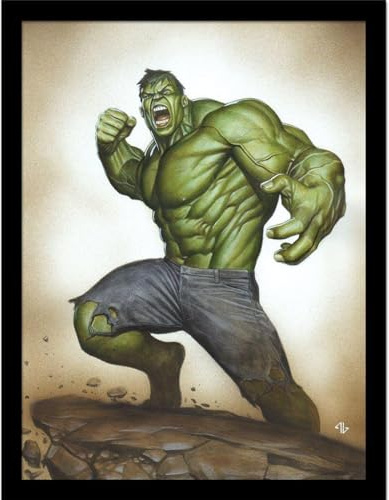 Hulk Gerahmtes Poster The Best Defense