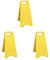 S21 Señalización AC-003 – Panneau de signalisation chevalet Multicolore (Lot de 3)