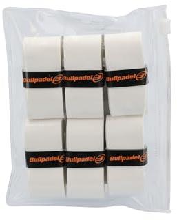 Blister 6 Uds. Bullpadel Blanco Ex Overgrips