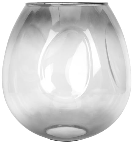 Tischleuchten Lampenschirm aus Glas, 55mm Fitter, Ersatz für Beschädigte | Einfacher Stilvoller Stil, Feste Innenwand mit Fixierring, für Tischleuchte und Schreibtischlampe