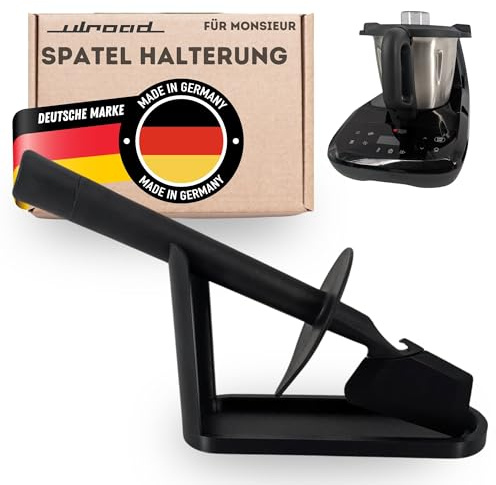 ULROAD passend für LIDL Monsieur Cuisine Compact Connect Smart Spatel Halterung Ständer I Halter Zubehör Spatelhalterung kompatibel mit Original Gerät