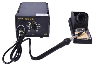 936 Lötstation Digitale Lötkolben Schweißstation Elektrischer Industrielle 60W 2ohm für Anfänger für Selbermachen